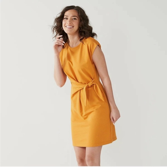 Nine West front tie knot midi dress - Picture 1 of 6